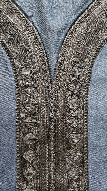 Marine blue kandora