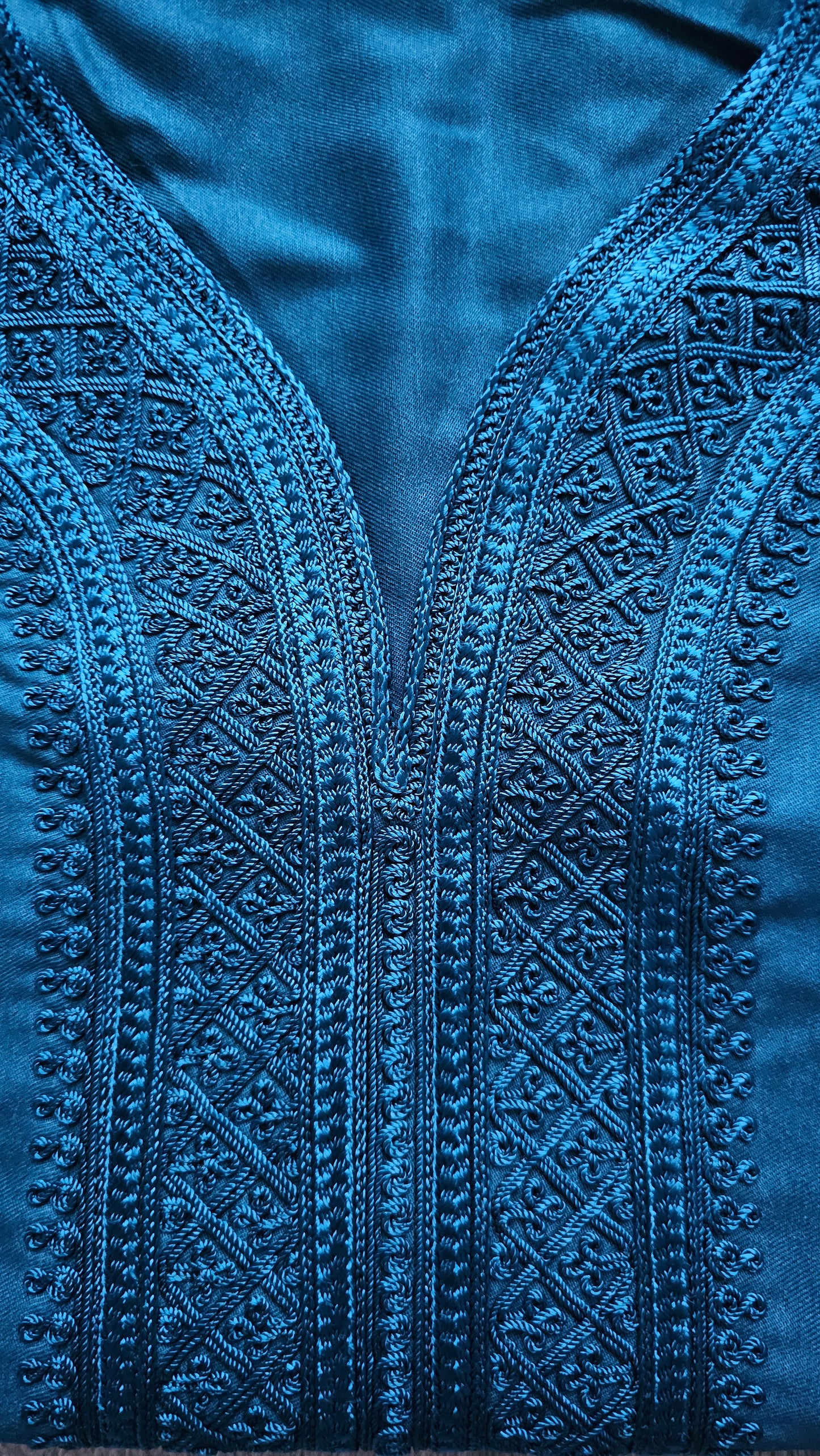 Turquoise kandora