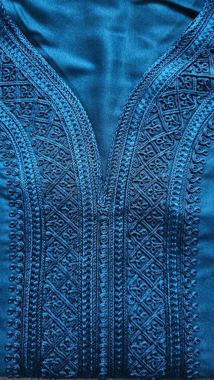 Turquoise kandora