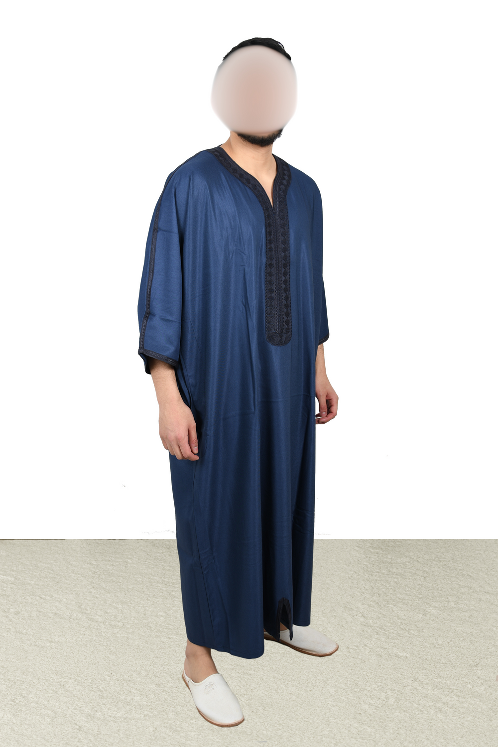 Marine blue kandora