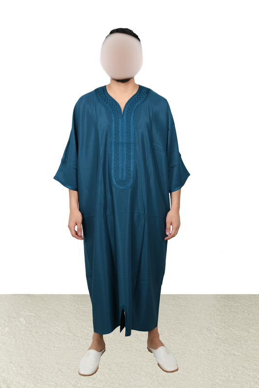 Turquoise kandora