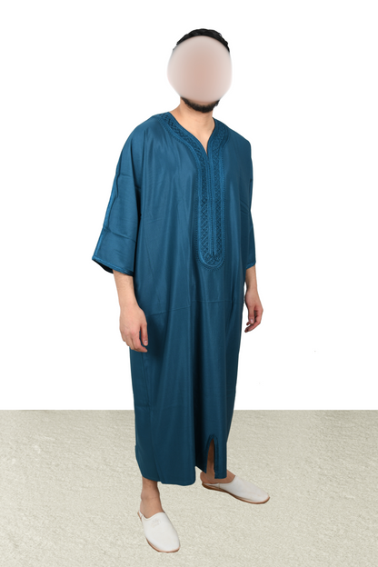Turquoise kandora